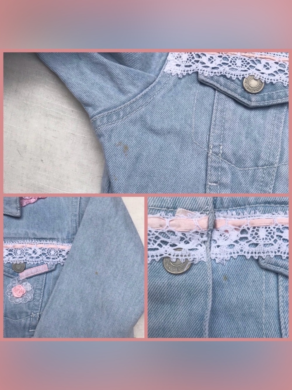 Jordache Embellished Jean Jacket - Picture 8 of 8